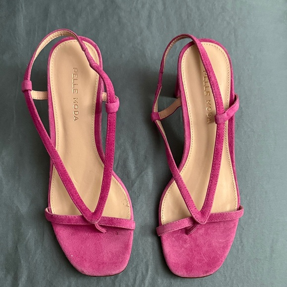 Pelle Moda Shoes - Pelle Moda Women's Fuchsia Sandal Heels